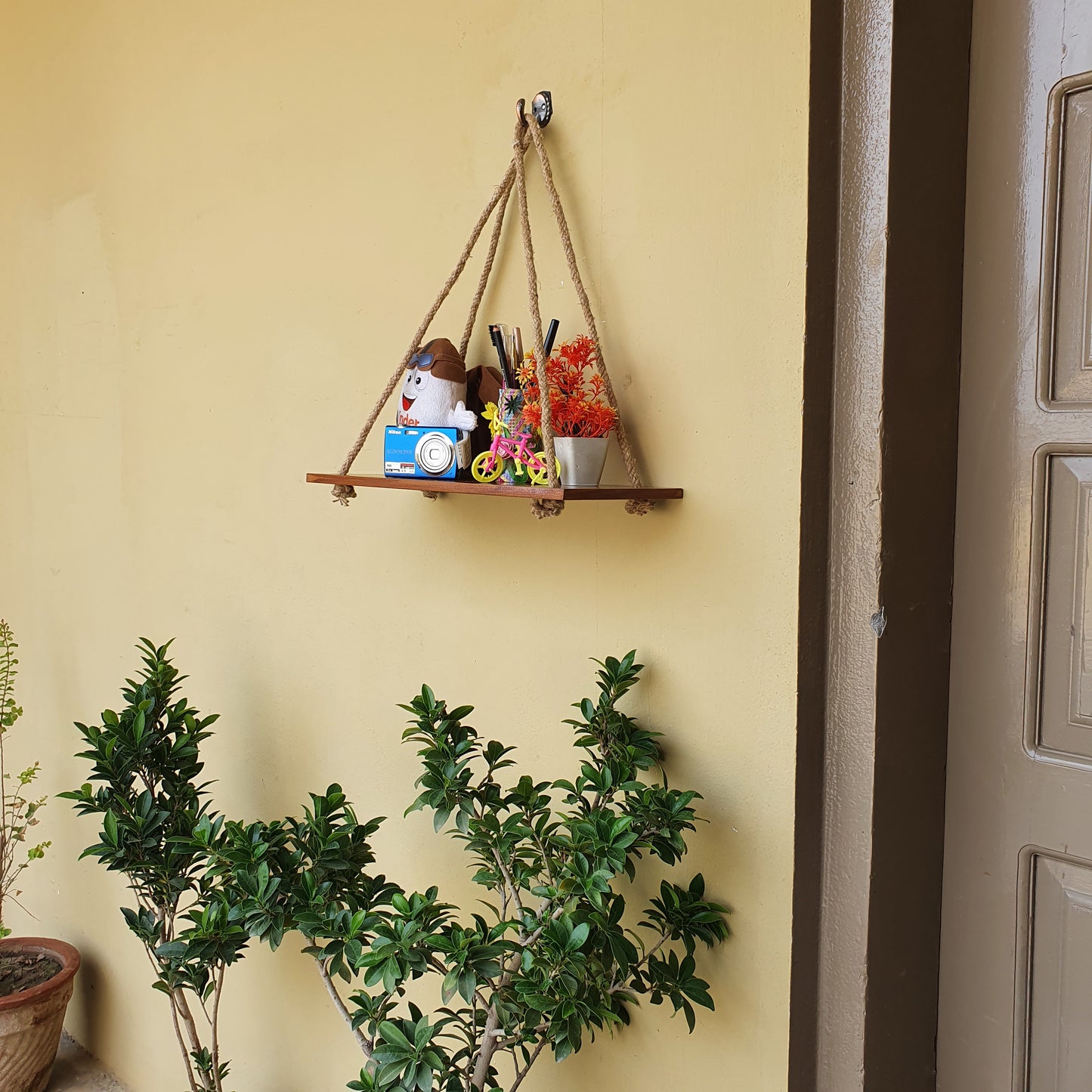 Rope Hanging Shelf (Design-1)