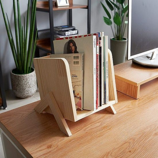 Tabletop Books Rack