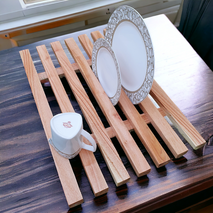 Wooden Dish Drying Tray