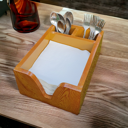 Napkin And Spoon Holder