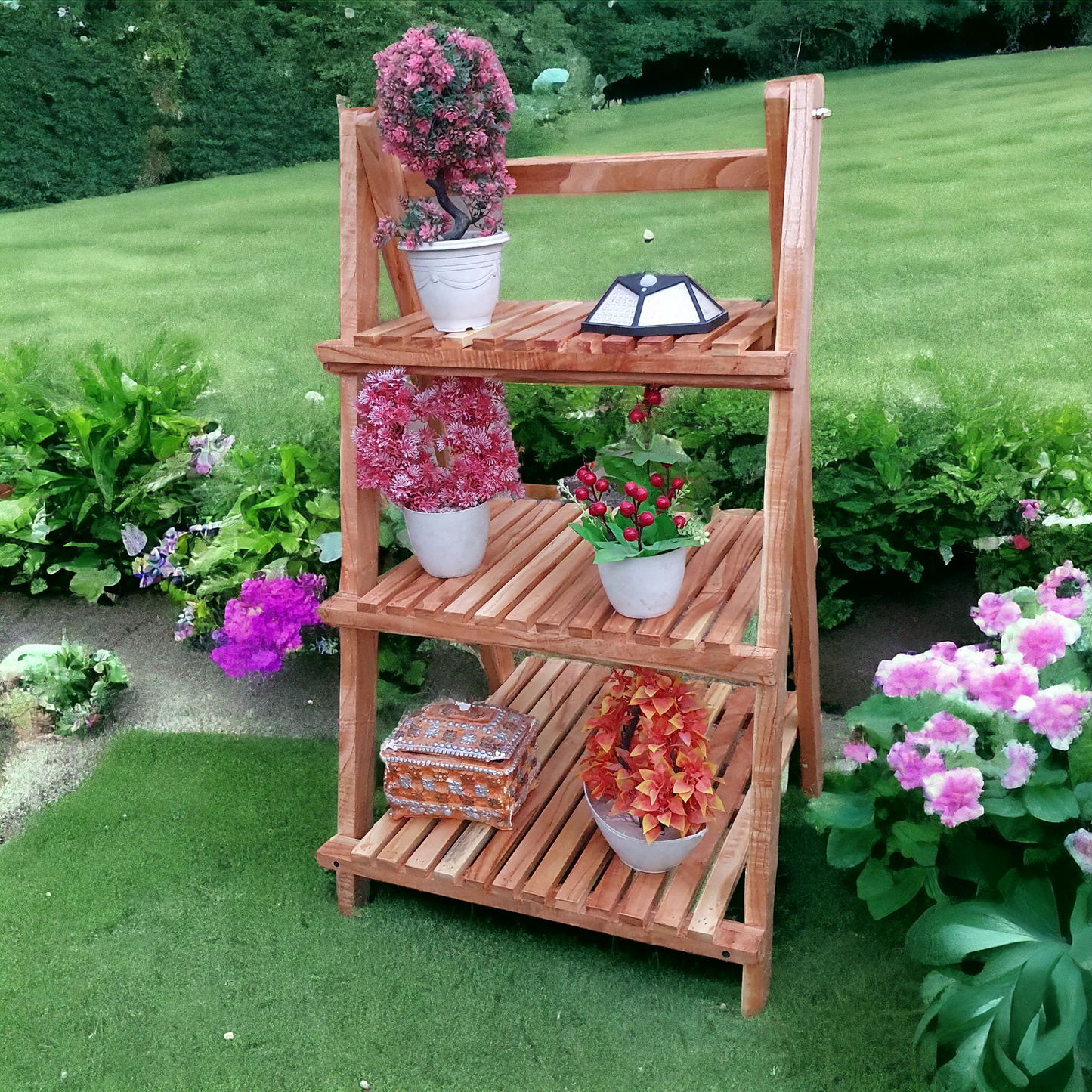 Balcony Flower Stand