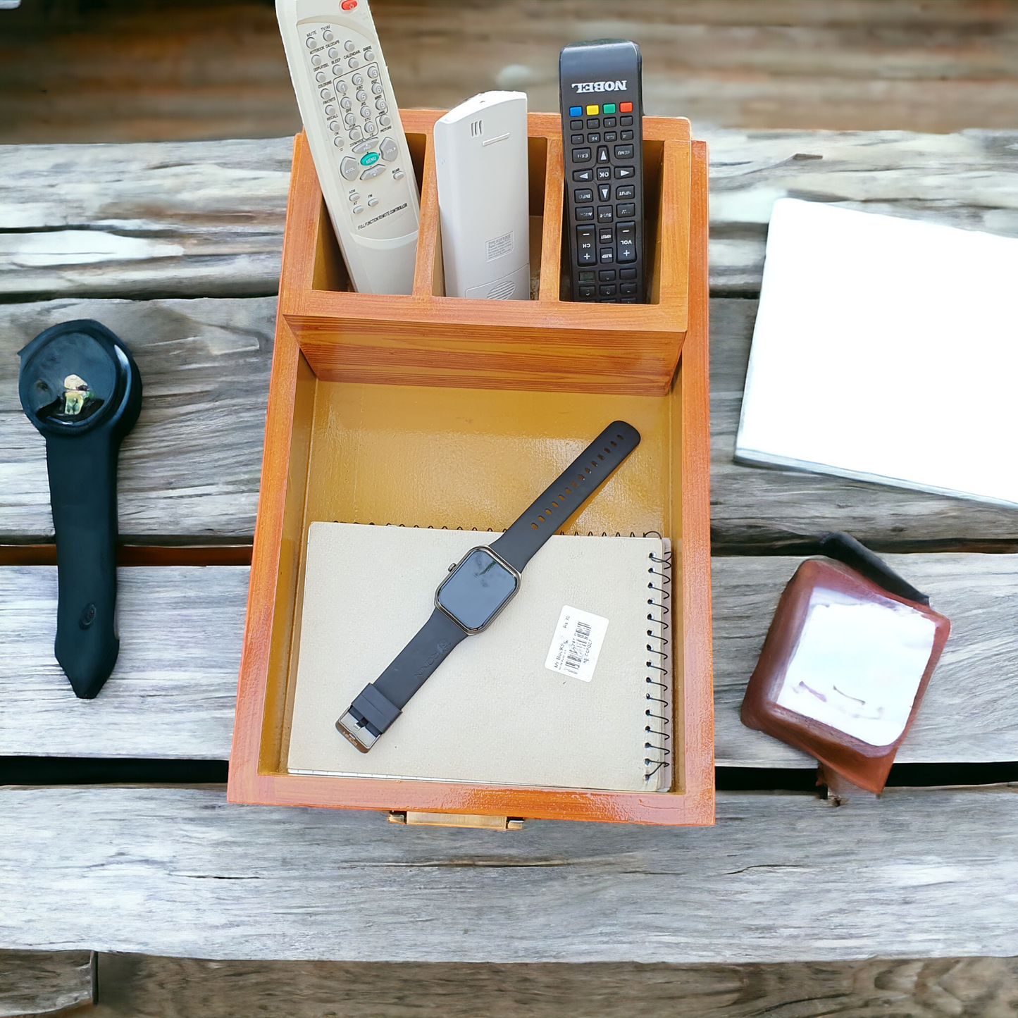 Wooden TV Launch Stand