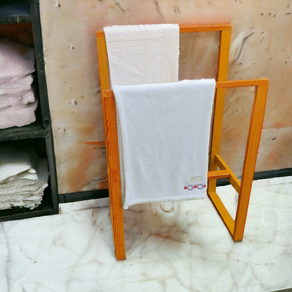 Wooden Towel Stand (D-1)