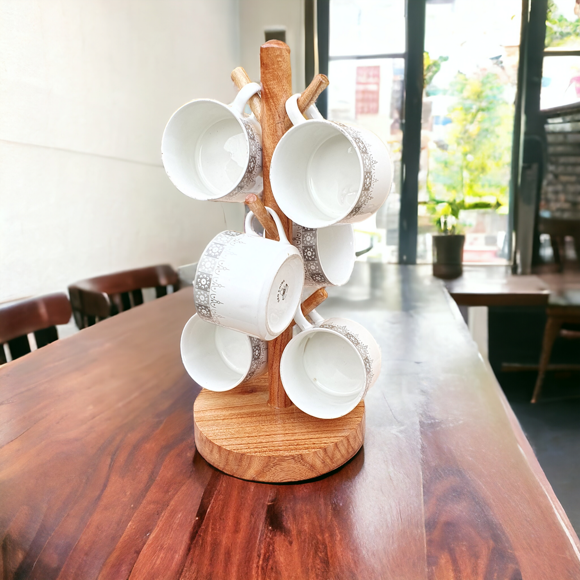 Wooden Cup Stand