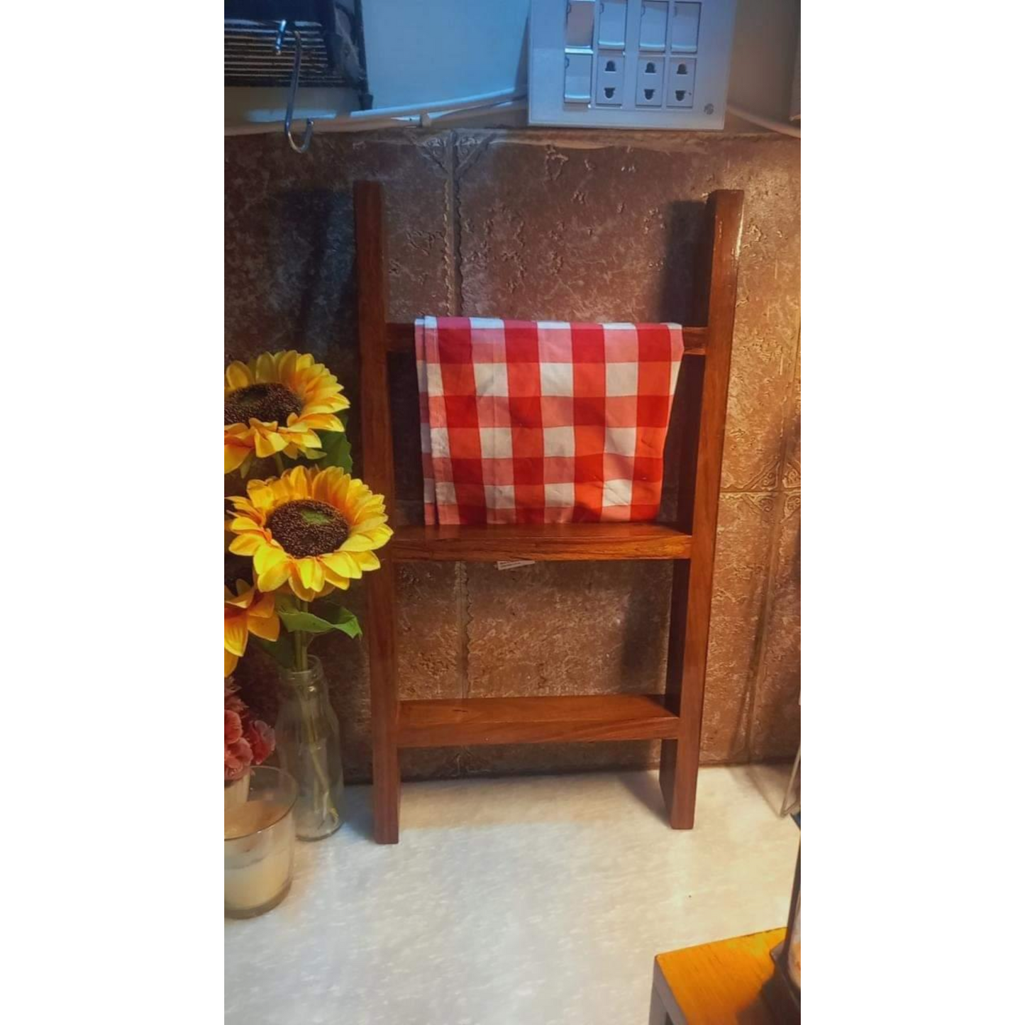 Diy Tea Towel Ladder