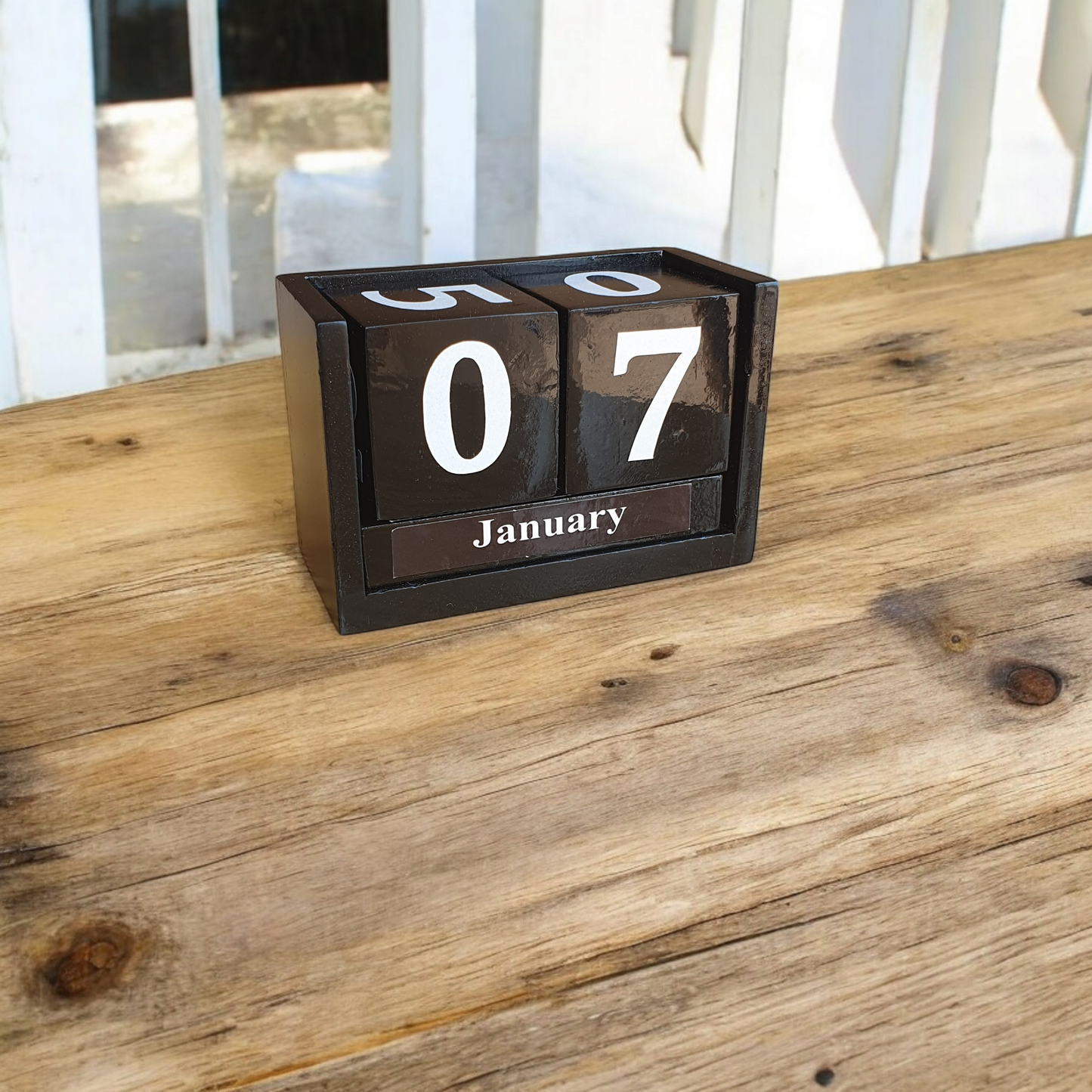 Wooden Calendar