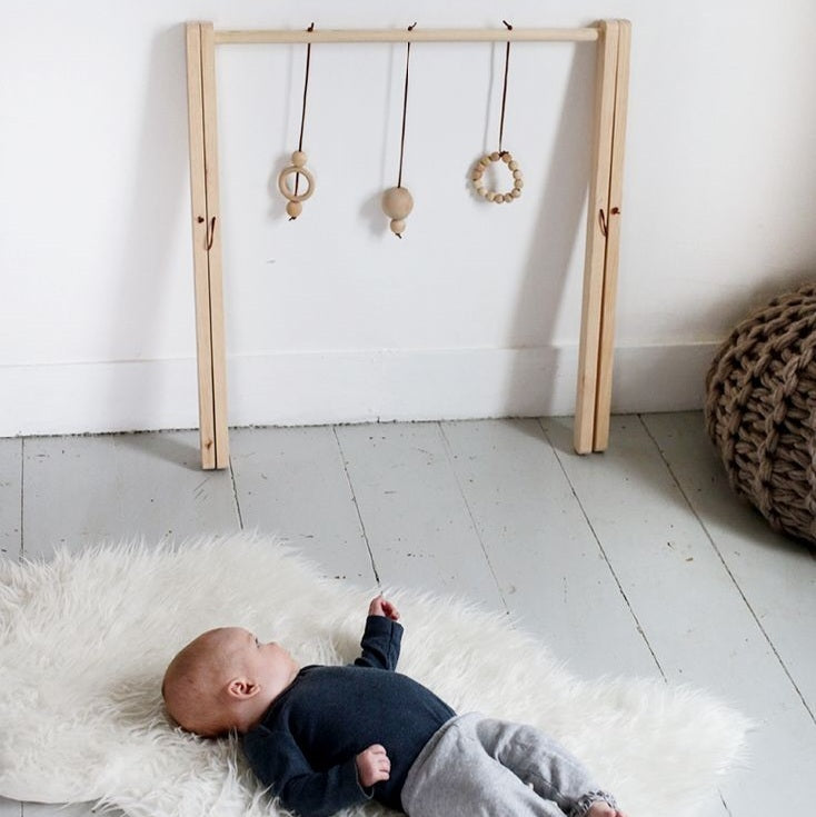 Wooden Baby  Play Gym Toy