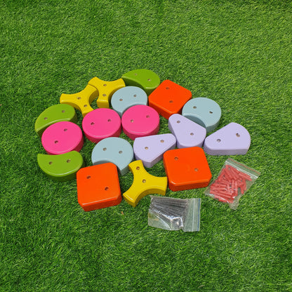 Kids Climbing Wall 18pieces