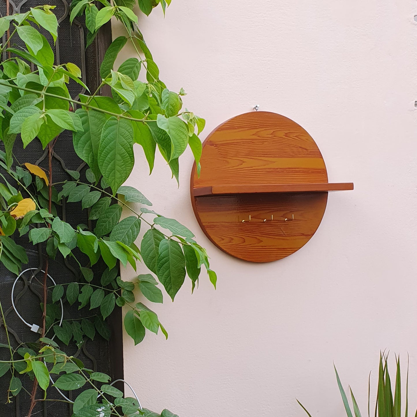 Wooden Circle Shelf (D-11)