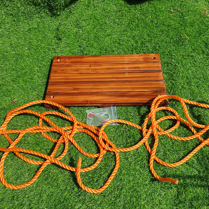 Wooden swing