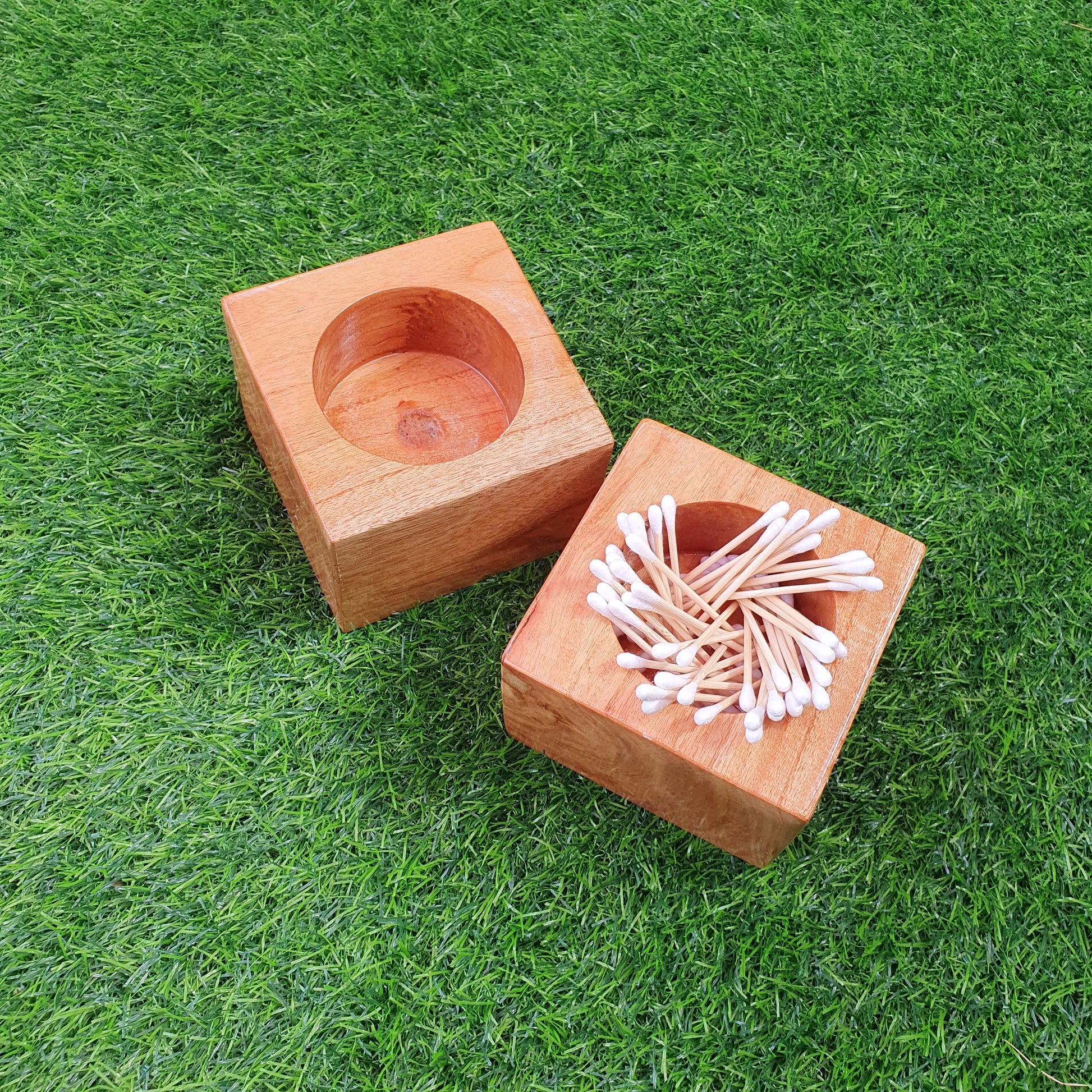 Wooden Toothpick Holder