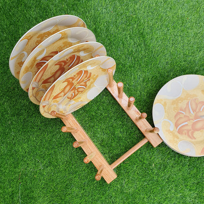 Wooden Plate Stand