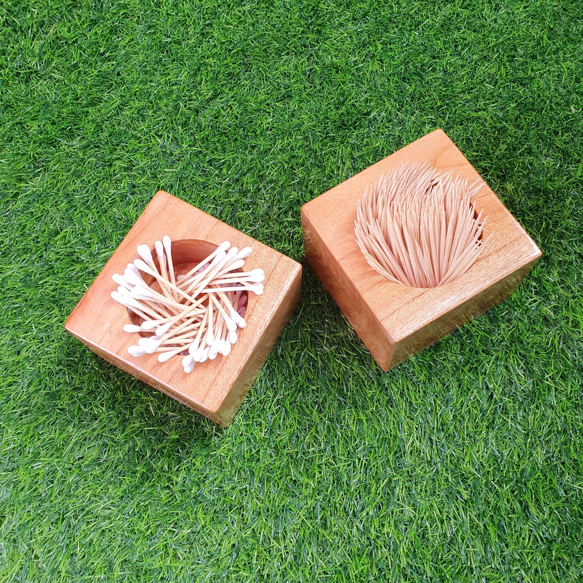 Wooden Toothpick Holder