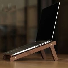 Wooden laptop Stand