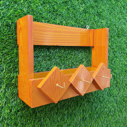 Wall Mount Wooden Mobile Holder (D-1)