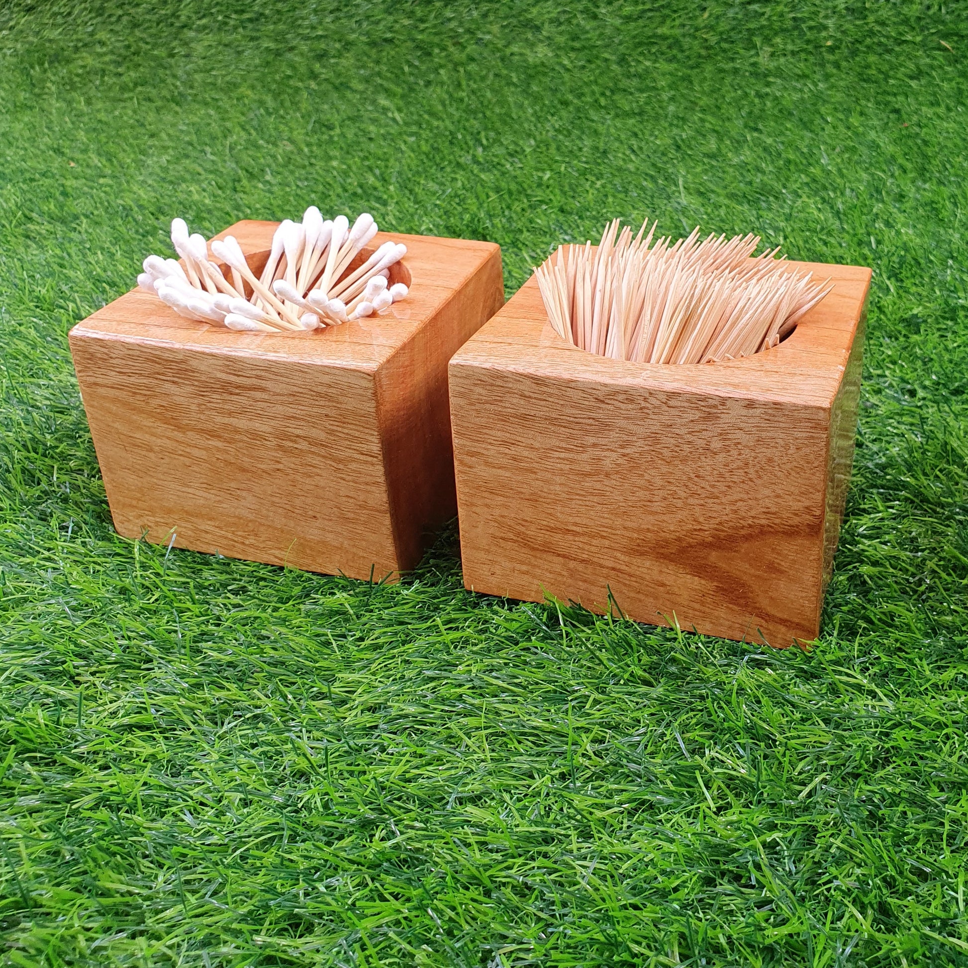 Wooden Toothpick Holder