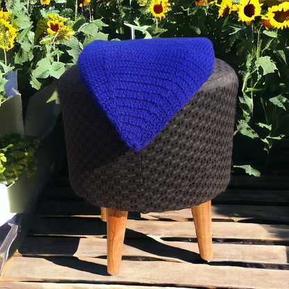 Modern crochet Stool