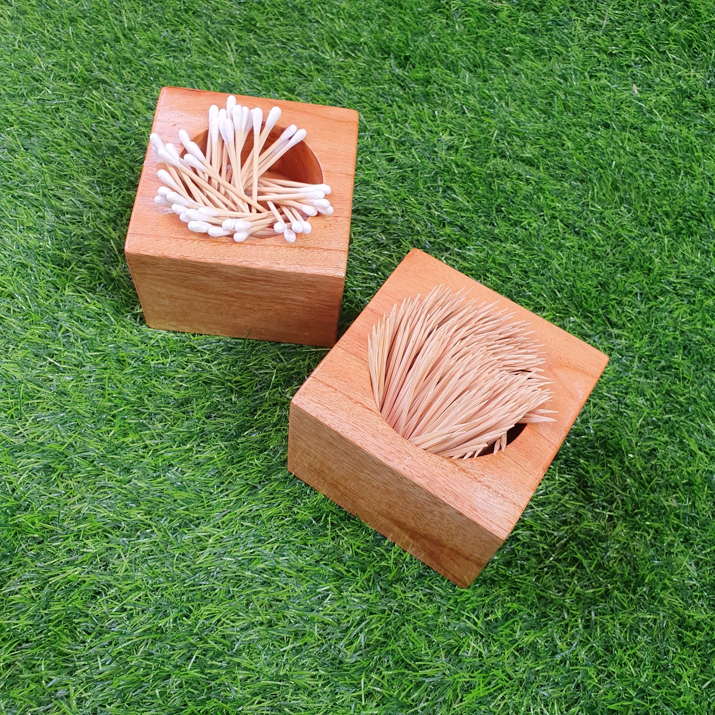 Wooden Toothpick Holder