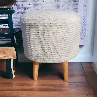 Modern crochet Stool