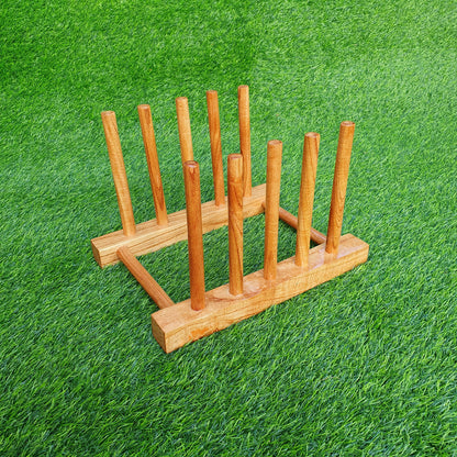 Wooden Plate Stand