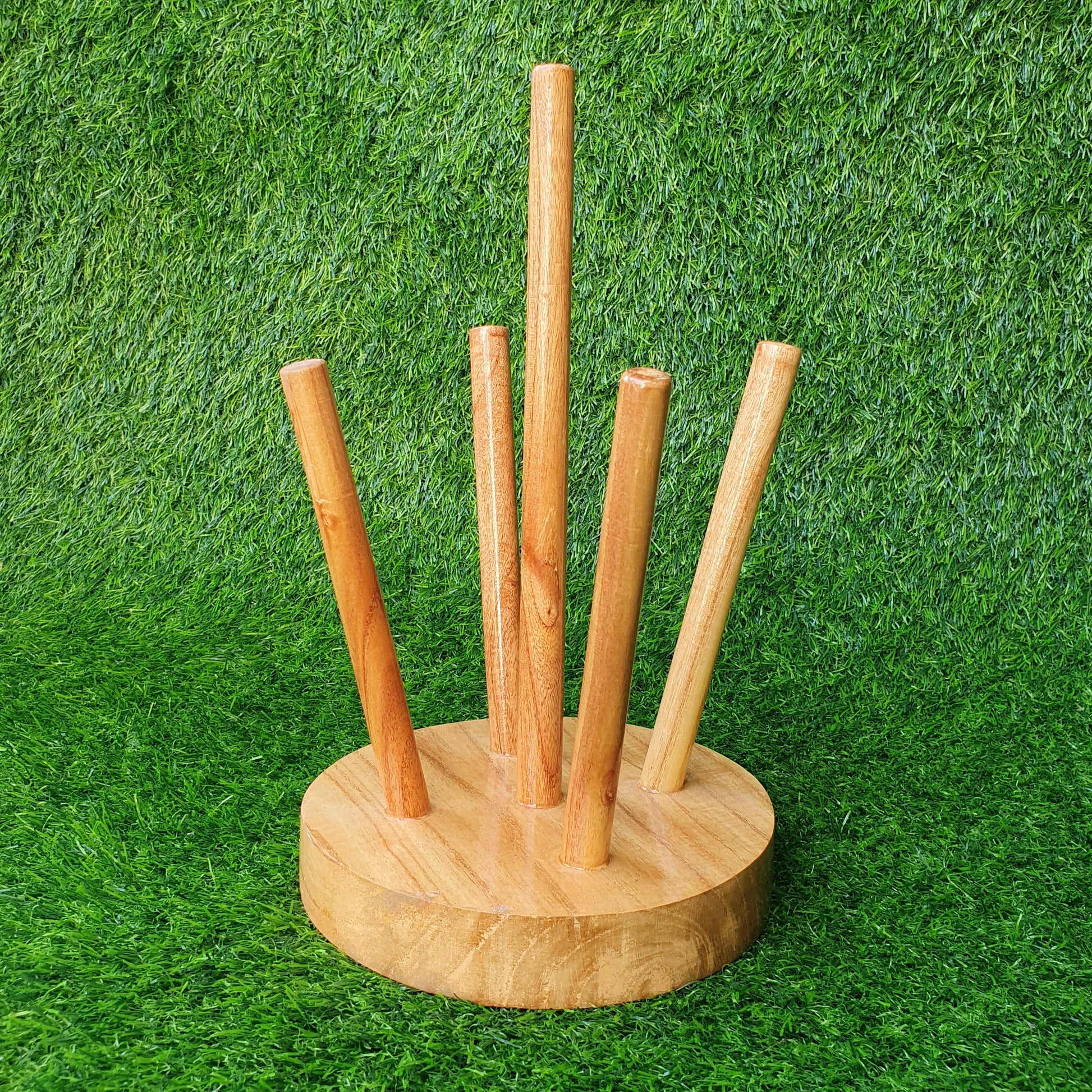 Wooden Glass Stand Holder