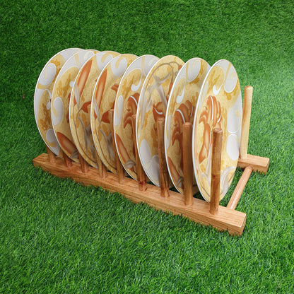 Wooden Plate Stand