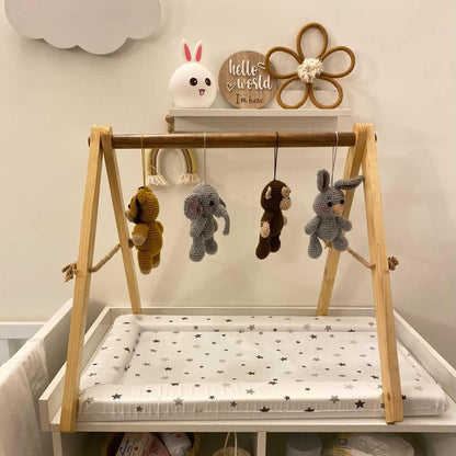 Wooden Baby  Play Gym Toy