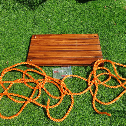 Wooden swing