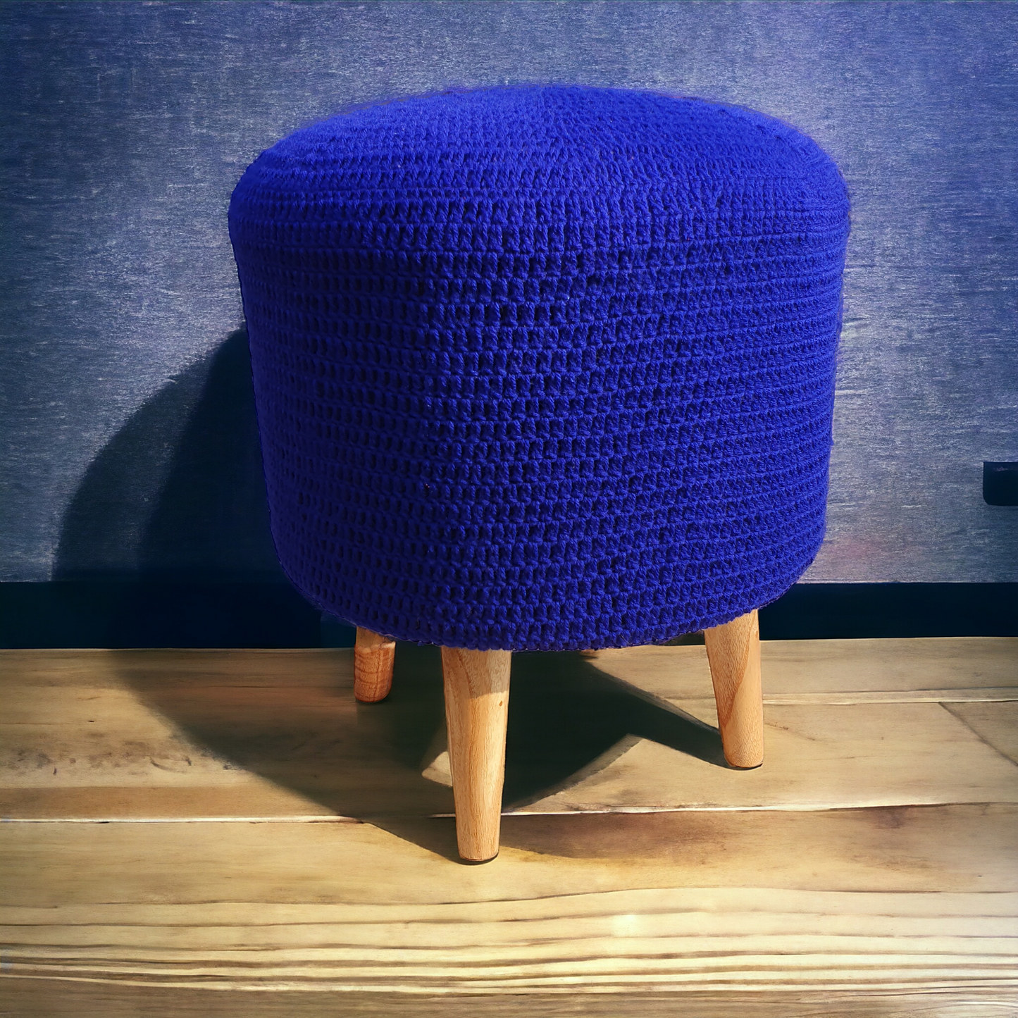 Modern crochet Stool