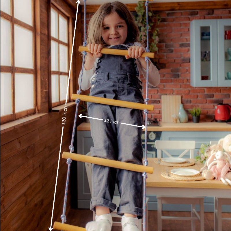 Climbing rope ladder for kids
