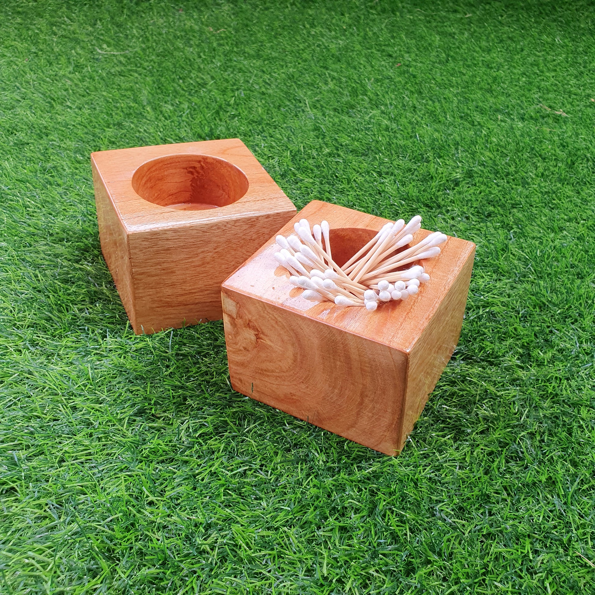 Wooden Toothpick Holder