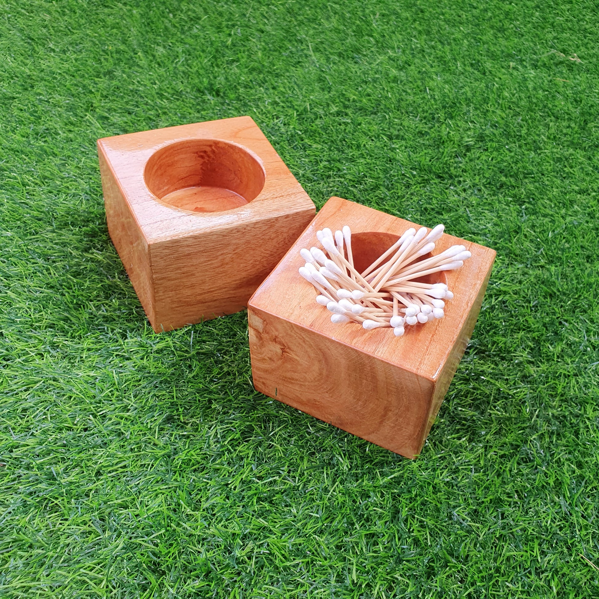 Wooden Toothpick Holder