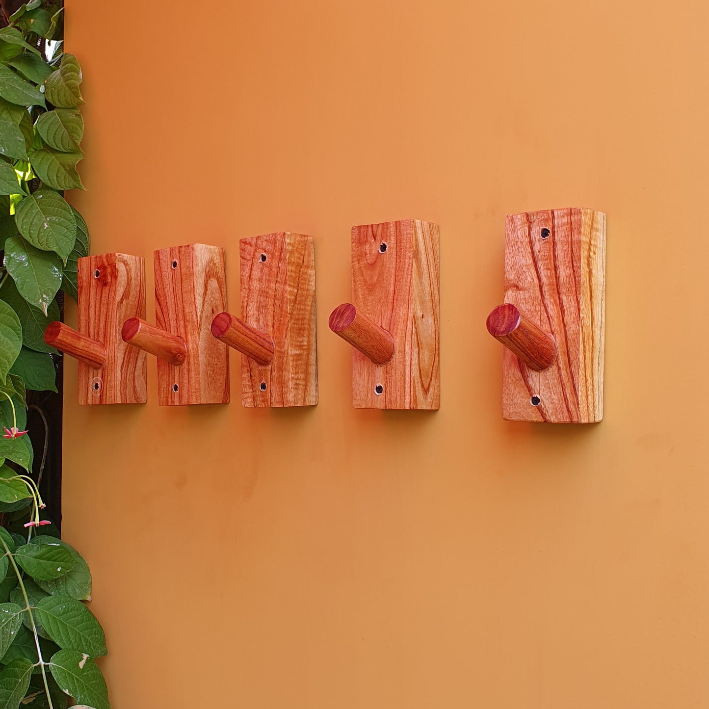 Wooden Hanging Hooks (4Pieces)