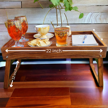 Bed Breakfast Tray Table