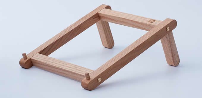 Wooden laptop Stand