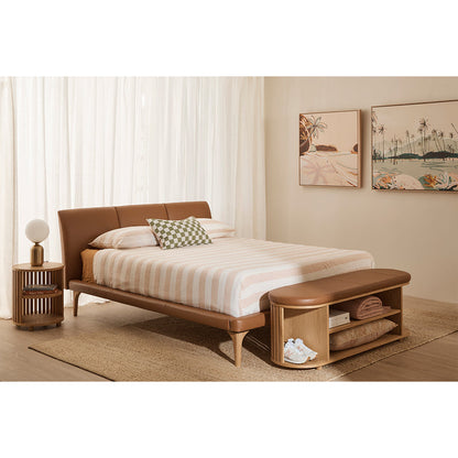 Modern Wooden Bedside Table (D-3)