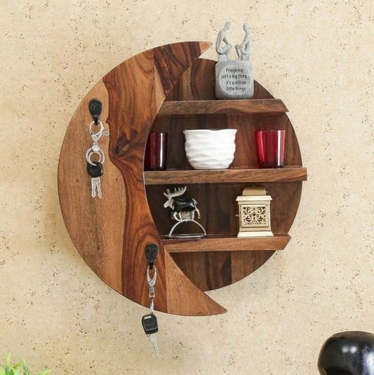 Chamama Moon Wooden Shelf