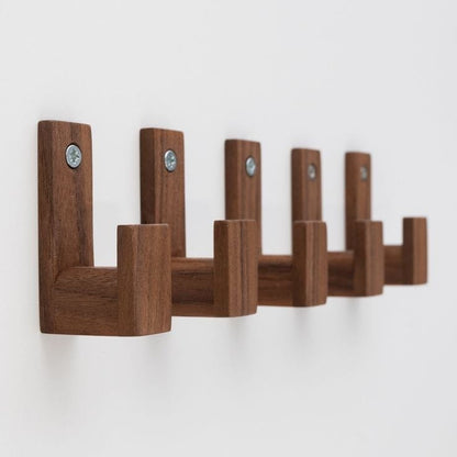 Wooden Hanging Hooks (5Pieces)