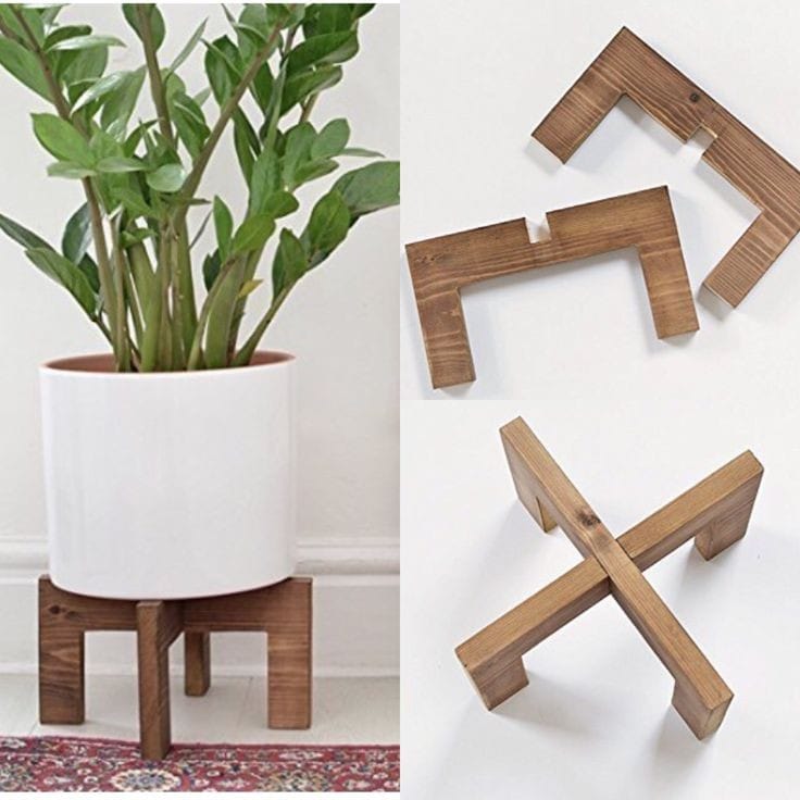 Wooden Plant Stand